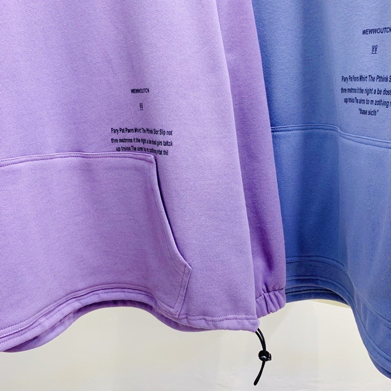 [Mã WARUN27 giảm 12k đơn 99k] Áo Nỉ Sweater WEWW HOMIES dài tay phối túi | BigBuy360 - bigbuy360.vn