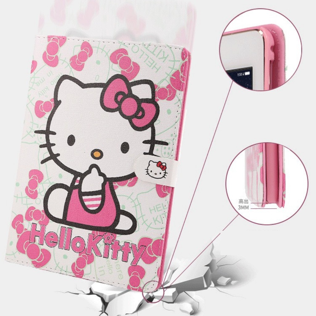 Ốp ipad Hello kitty siêu dễ thương ốp ipad Air 2-3-1 - Gen 5-6-7-8-9 - Pro 10.5...BON CASE