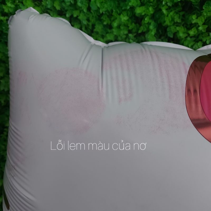 {SALE} Bóng nhôm hình hello kitty cao 110cm bị lem màu