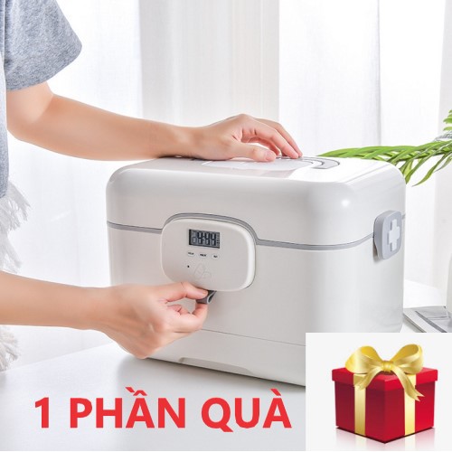 Hộp thuốc thông minh có chức năng hẹn giờ thuận tiện cho các gia đình, hộp đựng thuốc giá rẻ