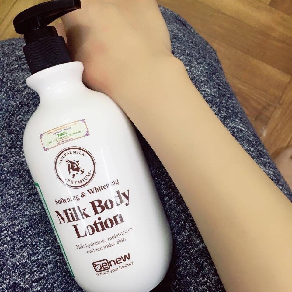 Sữa dưỡng thể làm trắng da Whitening Body Lotion Hàn Quốc 450ml