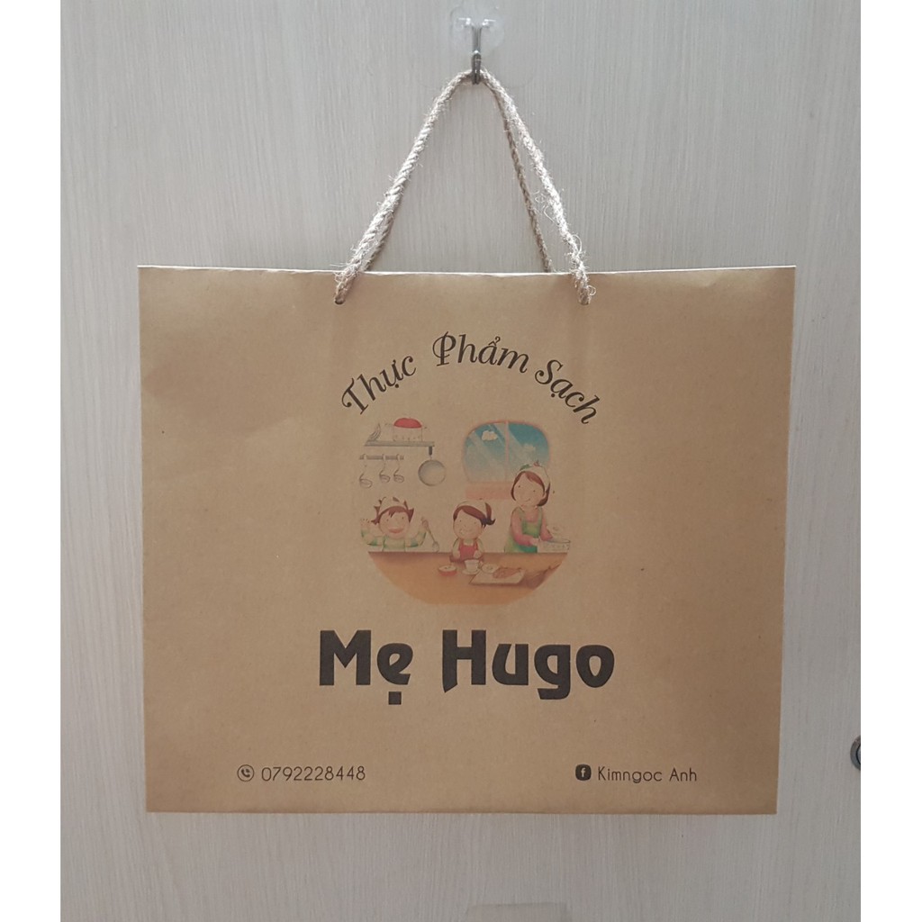 100 Túi giấy kraft XL in theo order | BigBuy360 - bigbuy360.vn