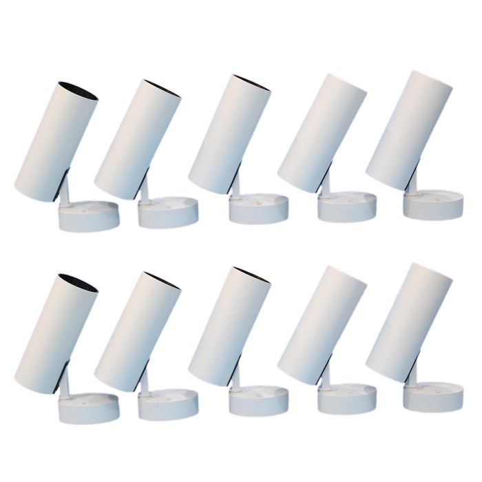 Combo 10 đèn LED Rọi Ống Bơ 20W ốp trần, tường, đèn soi tranh, đèn trang trí