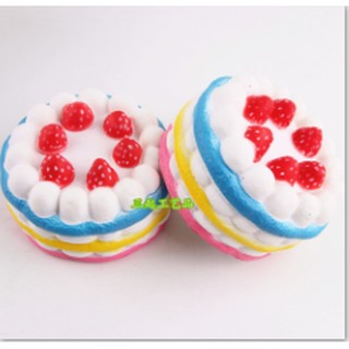 Squishy Bánh Kem Cầu Vồng
