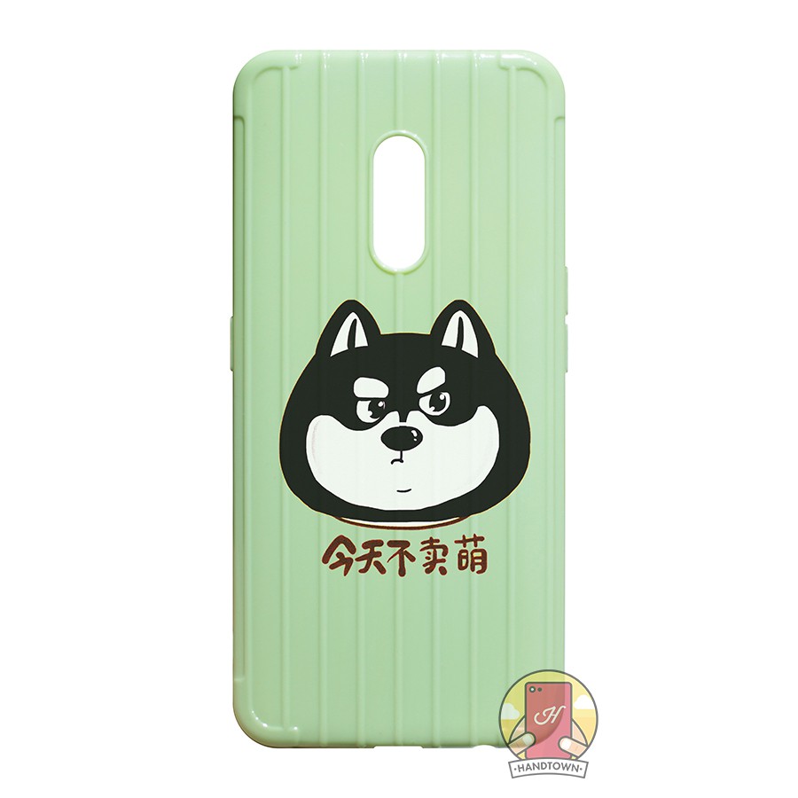 Ốp Lưng TPU Dẻo Vali Chất Sọc Dành Cho Realme X / Oppo K3 In Hình
