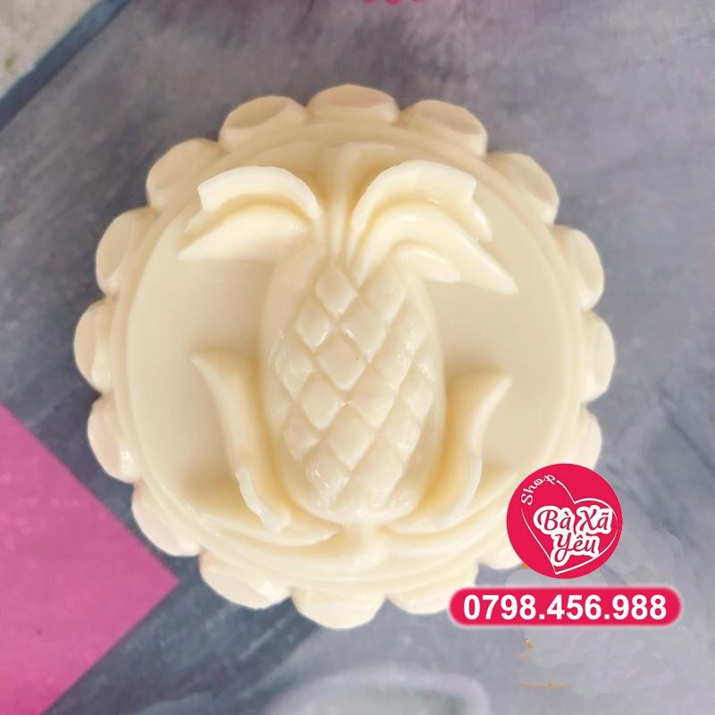 Combo 2 khuôn rau câu , trung thu trái thơm 3D - BX1773