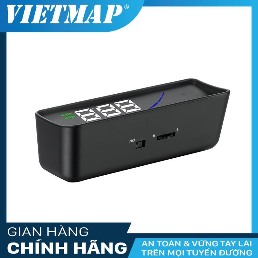 VIETMAP HUD V9 - Màn Hình HUD Hiển Thị Thông Tin Trên Kính Lái Ô Tô - Phụ Kiện Ô tô