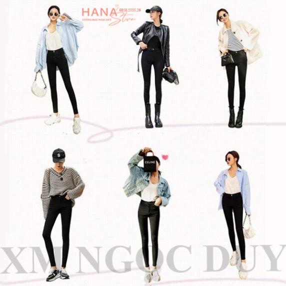 Quần legging nữ HÀNG LOẠI 1 cạp cao co giãn-NÂNG MÔNG 01K