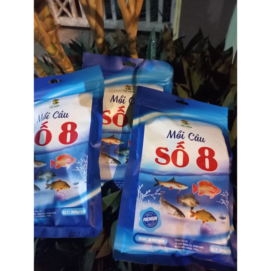 Mồi Câu Cá Phú Thành 7 8 9 Cá Chép Tanh Rô Phi Tanh Ốc Hến 300g Thính Câu Cá Chuyên Câu Cá Chép Trắm Rô Phi Diếc Trôi
