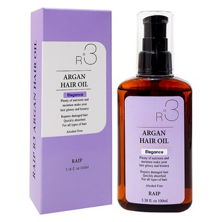 Tinh dầu dưỡng tóc Raip R3 Argan Hair Oil-Elegance (tím)