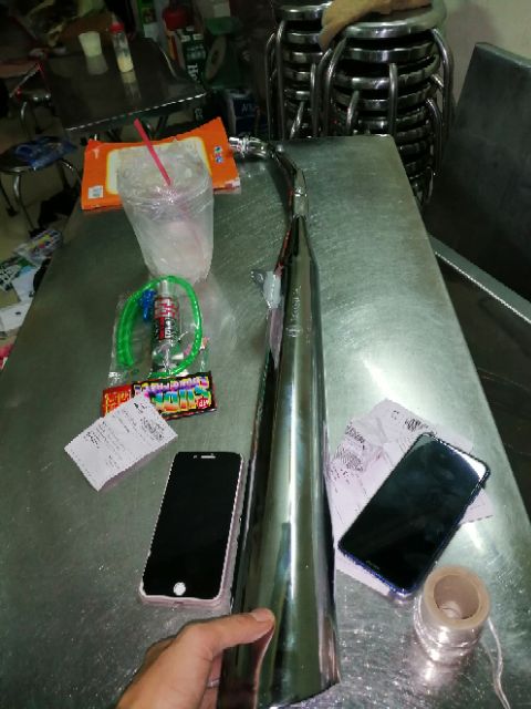 Pô xe máy Wave 2543 móc căng q1