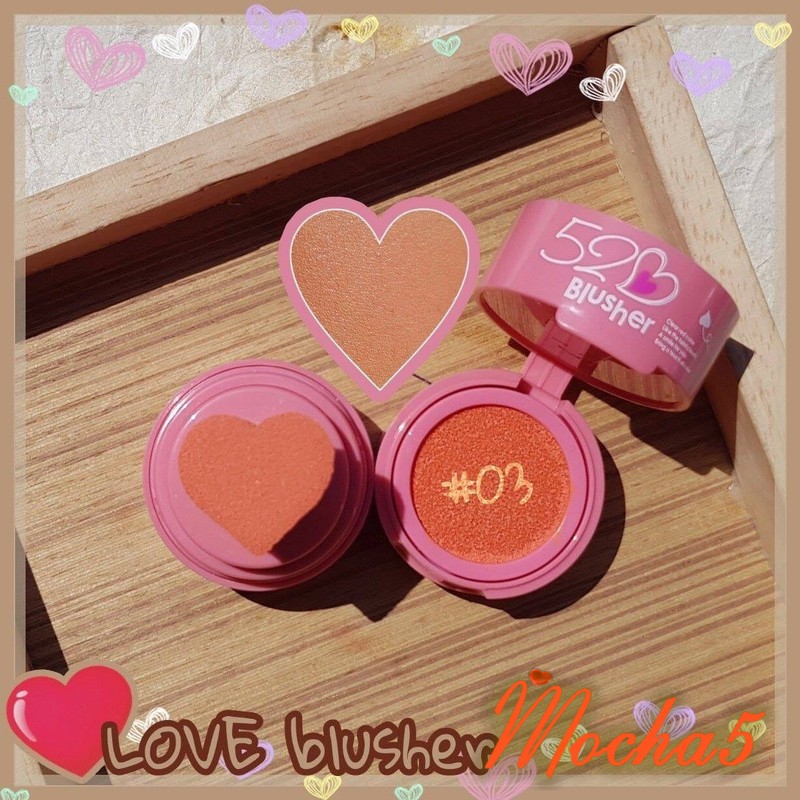 Phấn má hồng XIXI 520 Blusher Cushion dạng phấn nước siêu xinh, dễ tán | WebRaoVat - webraovat.net.vn