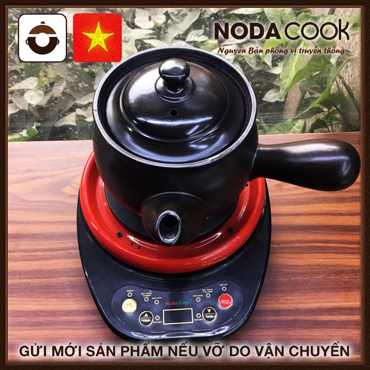 Ấm sắc thuốc bắc điện NodaCook 1.8 Lít hẹn giờ về 1 bát