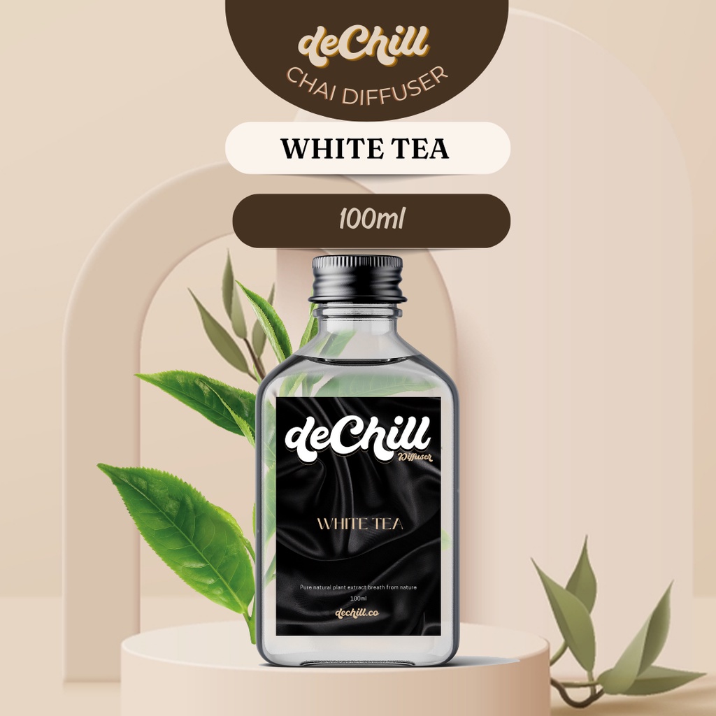 TInh dầu khuếch tán thơm phòng Diffuser Dechill BAY CONCEPT 100ml mùi hương thư giãn nhập khẩu Mỹ an toàn