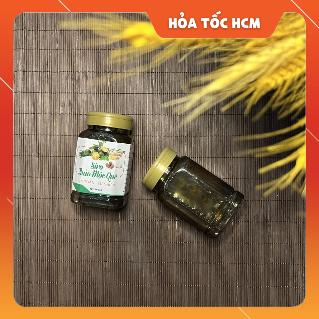 SIRO HO THẢO MỘC - AN TOÀN VÀ 100% THÀNH PHẦN TỰ NHIÊN