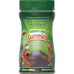 Viên nhai Vitamin và khoáng chất vị hoa quả cho trẻ puritan's pride Children's Multivitamins Gummies 60 viên