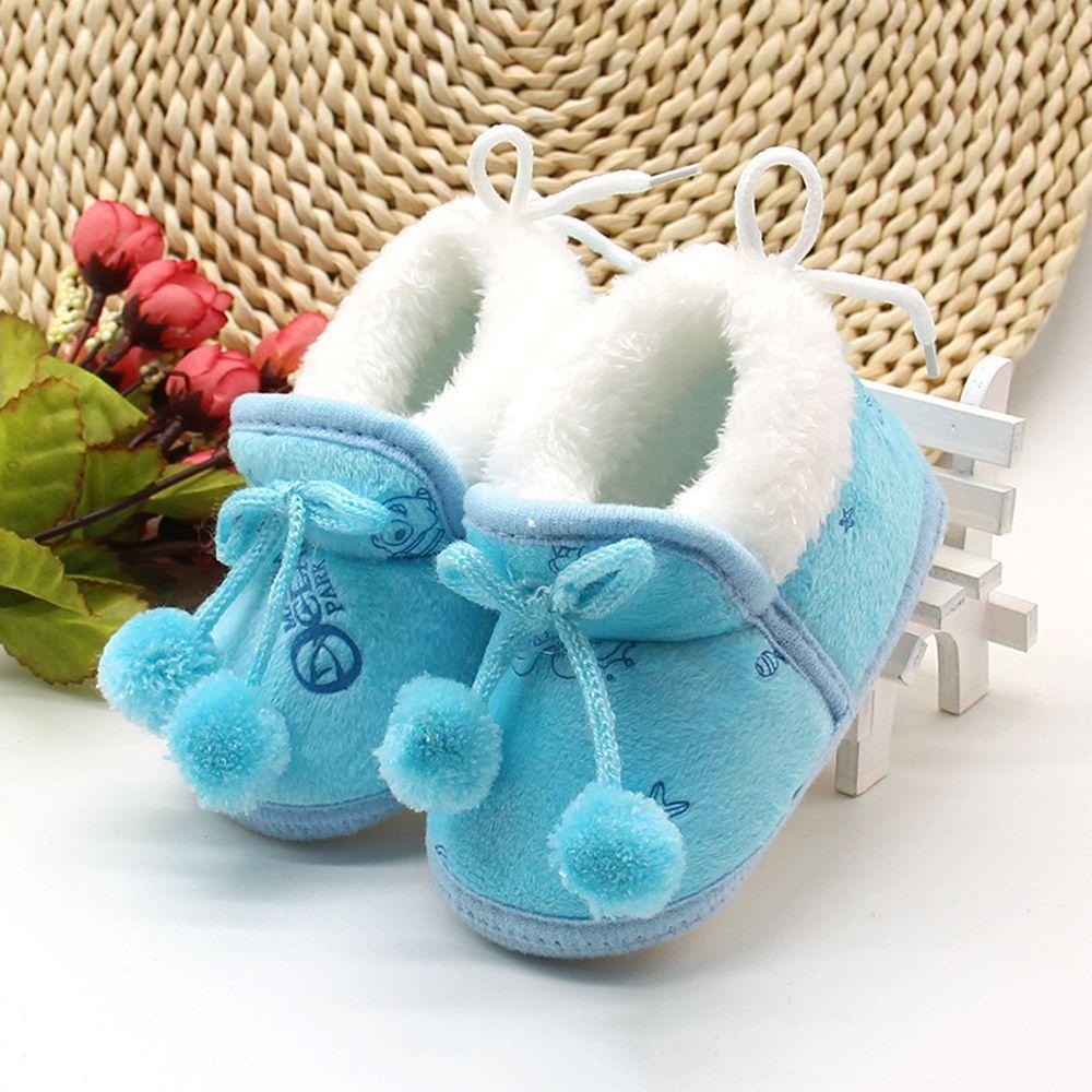 SUSANS Giày Bốt Cổ Cao Đế Mềm Chống Trượt Cho Bé Sơ Sinh