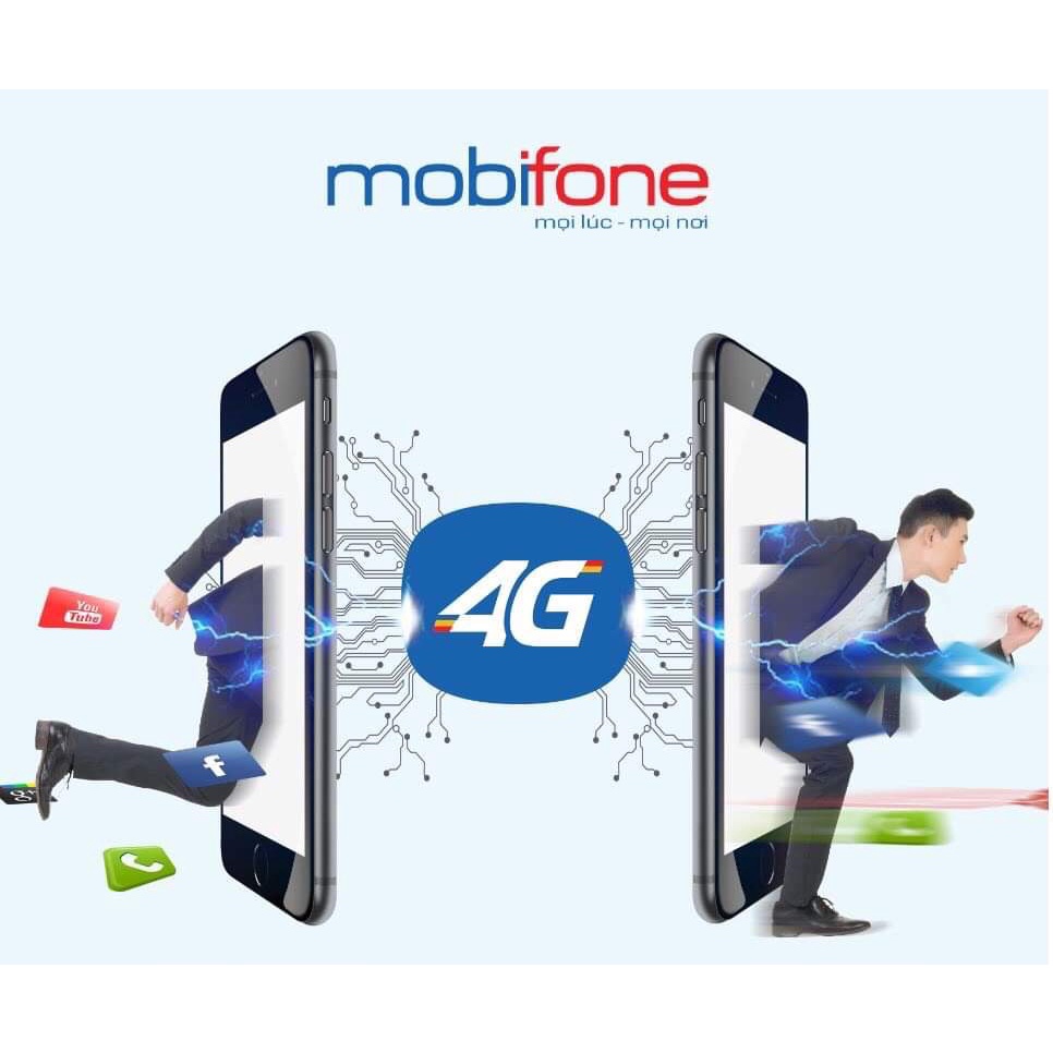 Sim 4G Mobifone gói cước trả trước C120 , c90n, c120, gói data ED50 ưu đãi khủng giá rẻ số đẹp