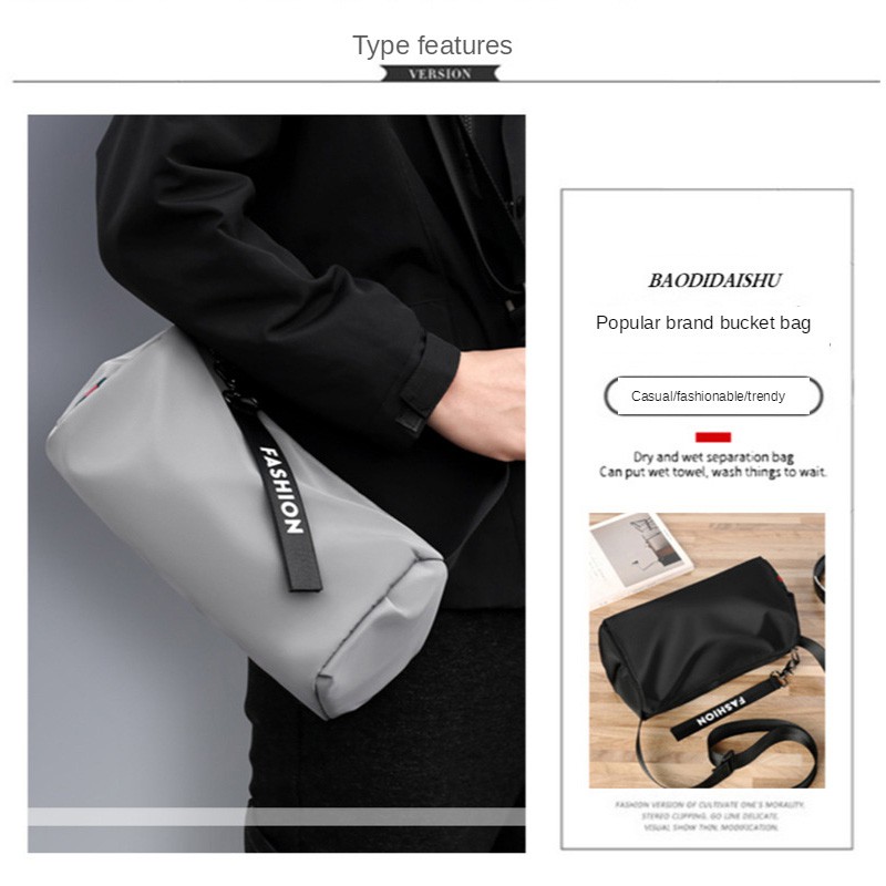 Túi đeo chéo phù hợp nam giới luyện tập thể dục thể thao du lịch ngoài trời | BigBuy360 - bigbuy360.vn