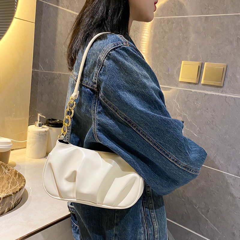 Túi kẹp nách nữ - Túi Đeo Vai/ Xách Tay Bằng Polyester Mềm Mịn Cỡ Lớn Có Khóa Kéo Thời Trang Cho Nữ neon074