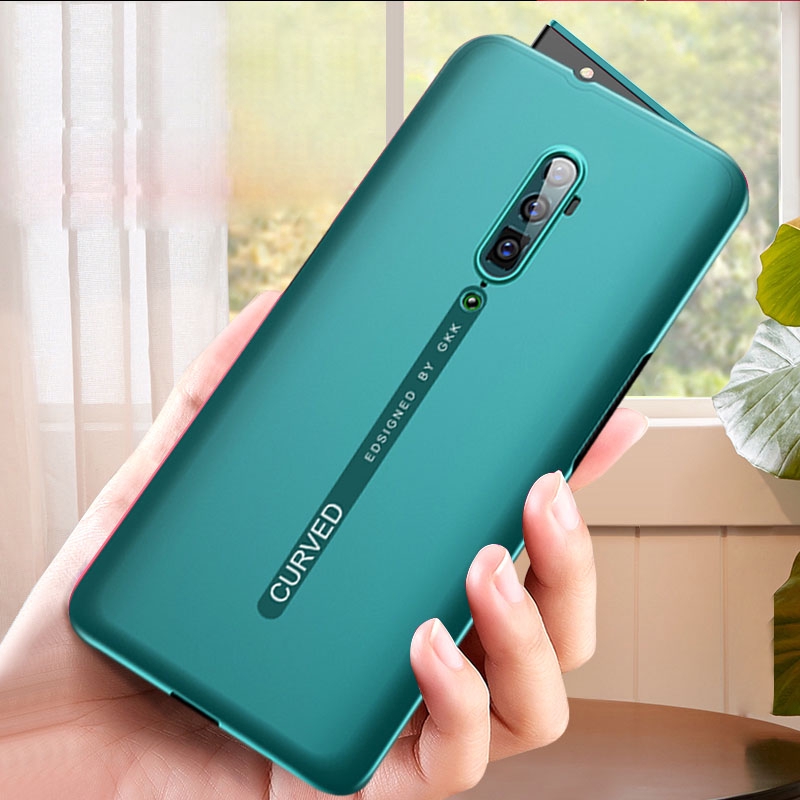 Ốp điện thoại PC cứng GKK 3 trong 1 siêu mỏng bảo vệ 360 độ cho OPPO Reno 10X Zoom