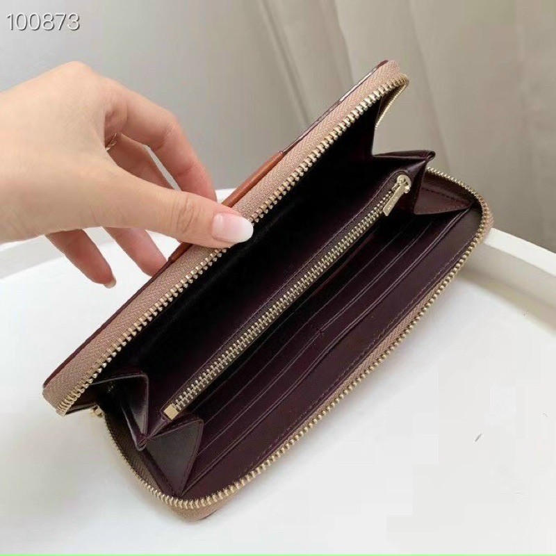 Ví accordion zip wallet