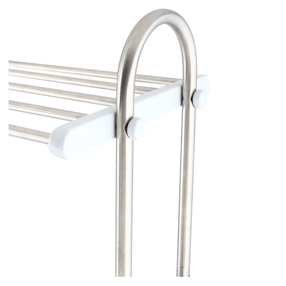 HomeBase PLIM Sào phơi khăn bằng thép không gỉ 5 thanh phơi 4 chân nhựa chống trượt Thái Lan W46.5xH66.5xD23cm