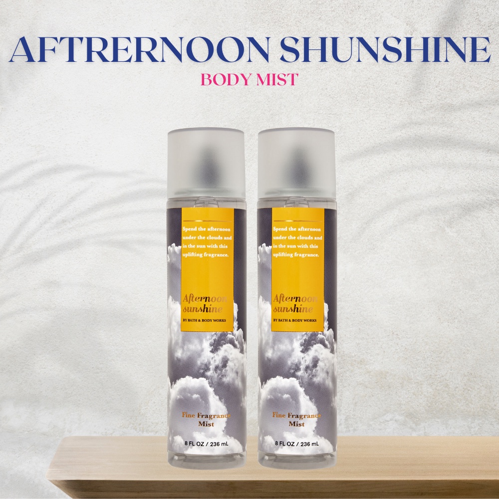 Xịt Thơm Toàn Thân - Bath And Body Works Body Mist Afternoon Sunshine 236ml
