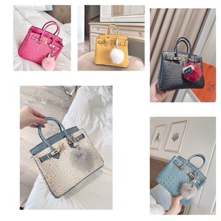 Túi xách Hermes birkin vân da cá xấu ko box
