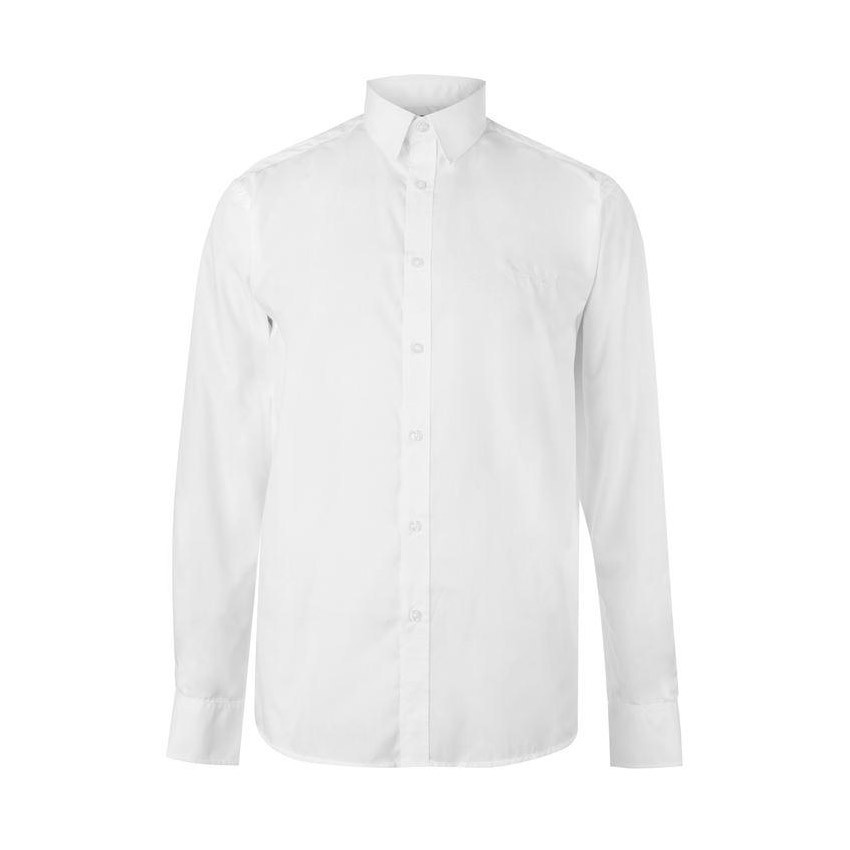 [ Size M ] Áo Sơ Mi Nam Dài Tay Pierre Cardin Plain White