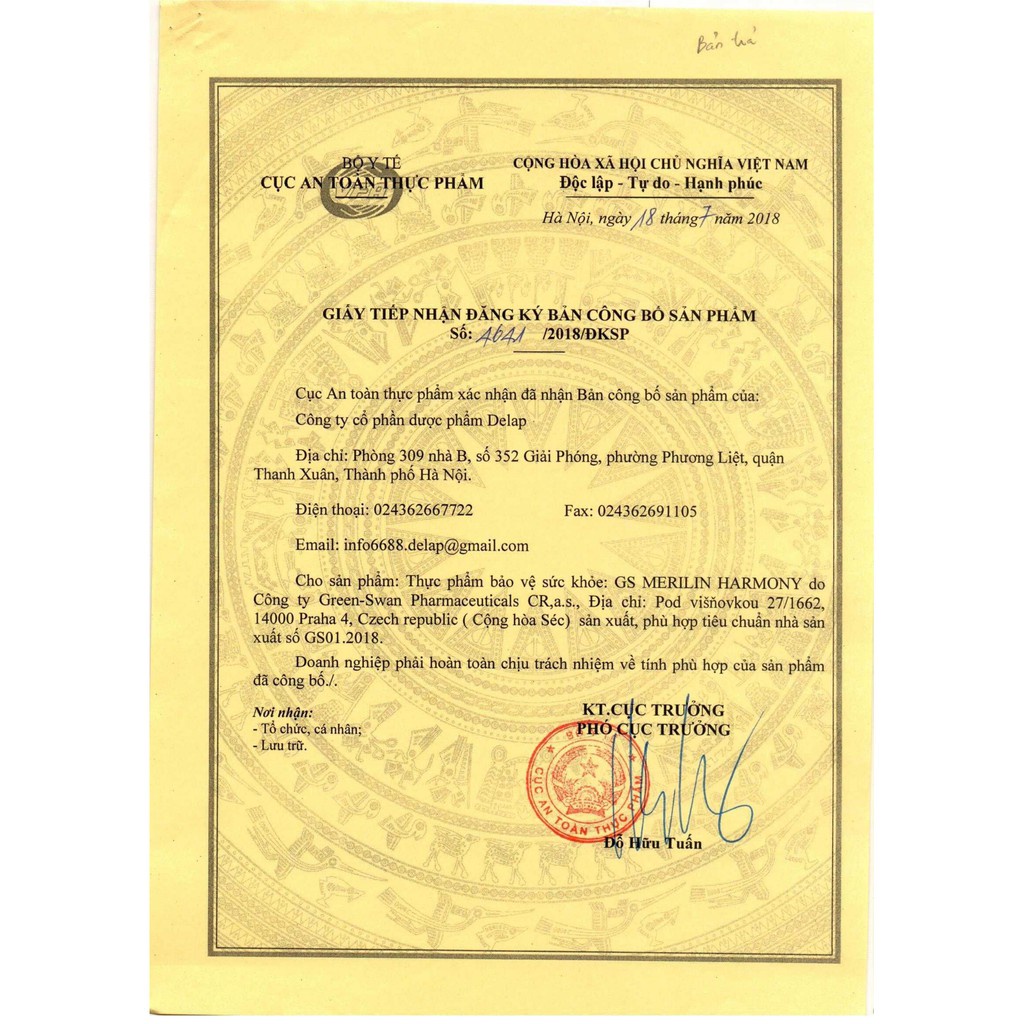 GS Merilin Harmony - Hỗ trợ phụ nữ thời kỳ tiền mãn kinh và mãn kinh có các dẫu hiệu bốc hỏa, nóng bừng, giảm ham muốn