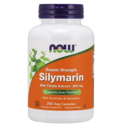 SILYMRIN Viên Uống Hỗ Trợ Giải Độc Gan Now Silymarin Milk Thistle 300mg