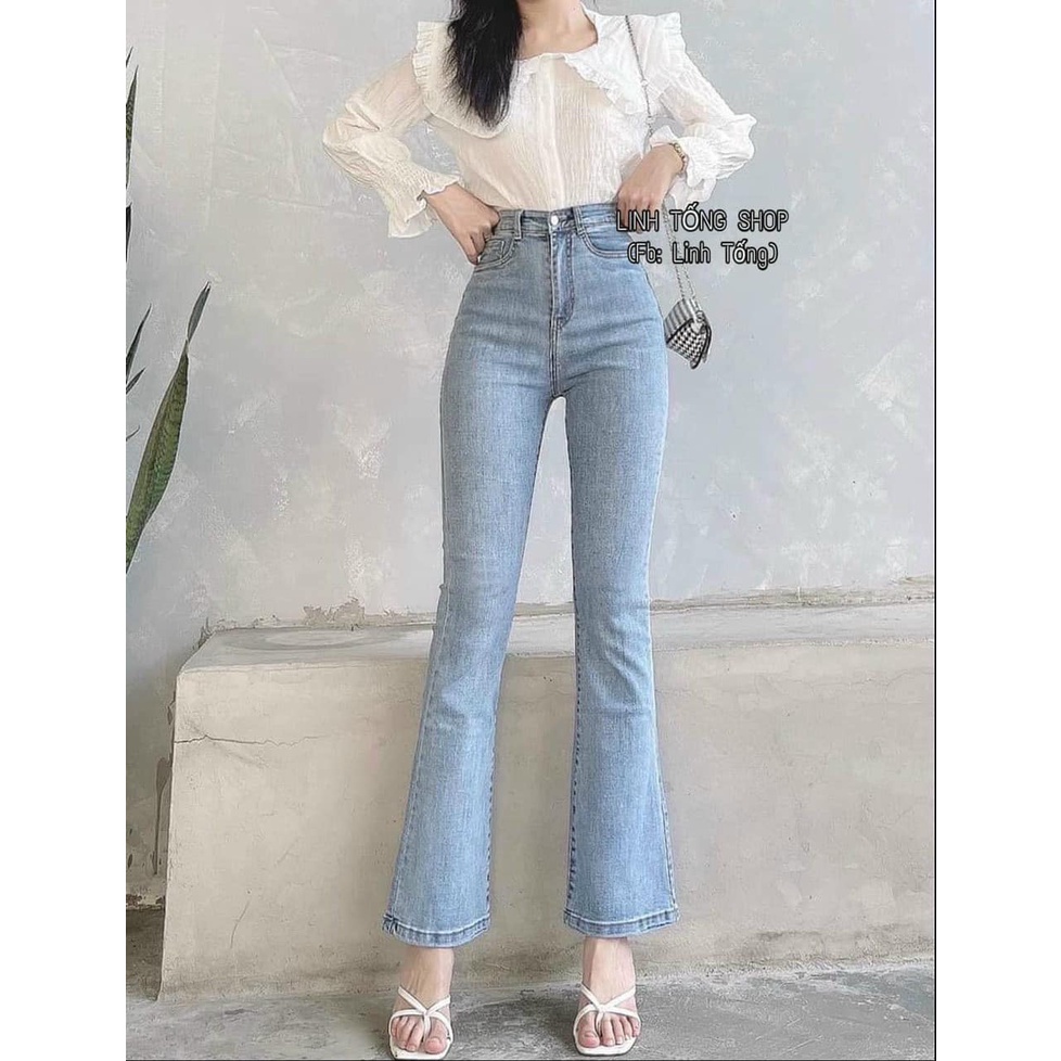 QUẦN jeans loe anh nhạt 68(kèm ảnh thật và video)
