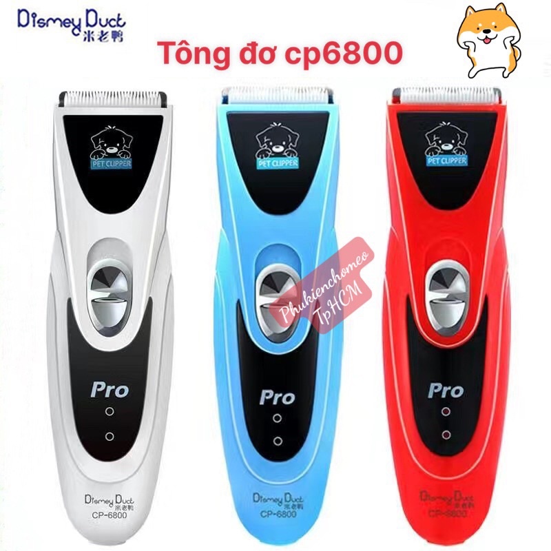 Tông đơ cắt lông chó mèo cp 6800 Dismey duct