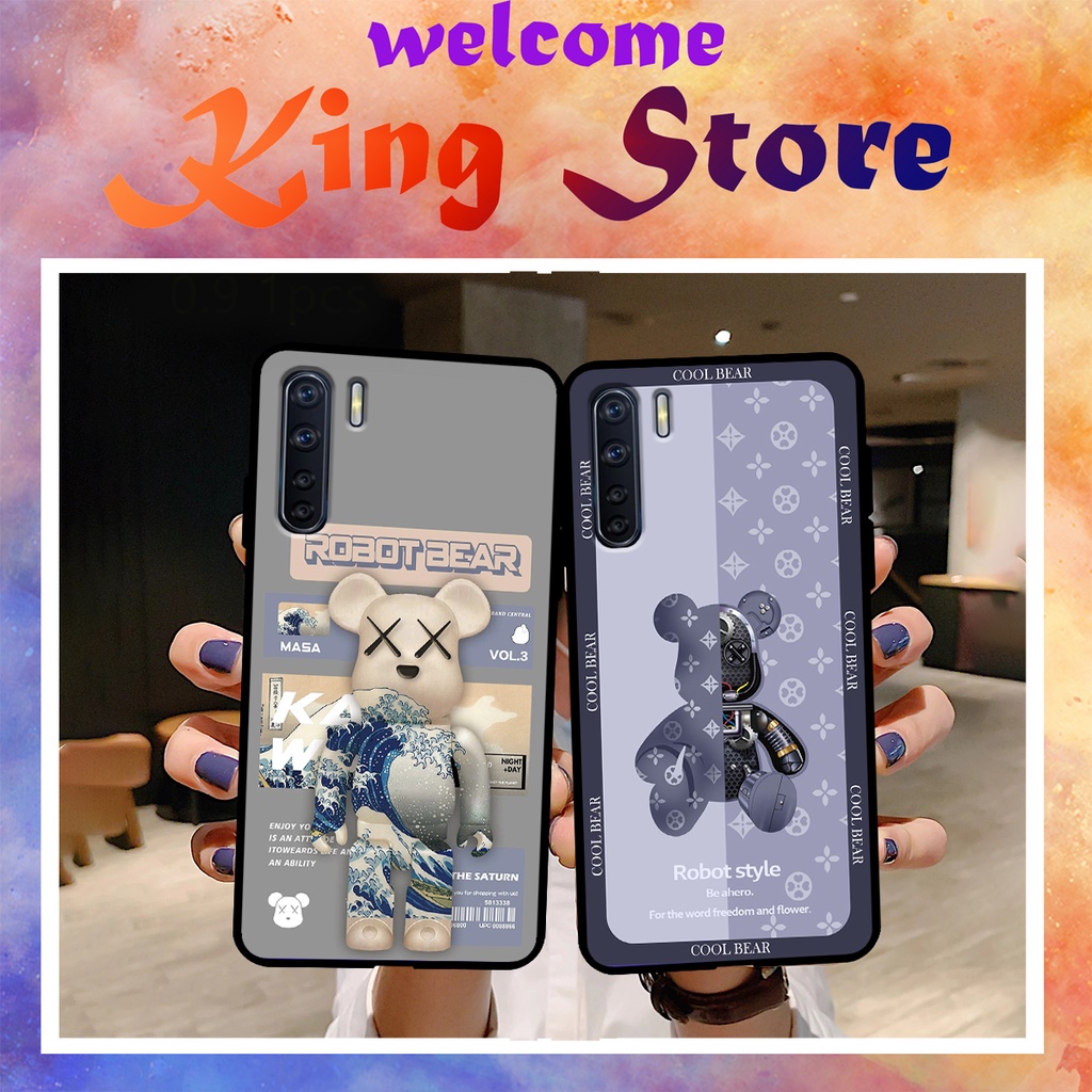 [Sale] Ốp lưng Oppo A8-2020/Oppo A31-2020/Oppo A91-2020 in hình RobotBear