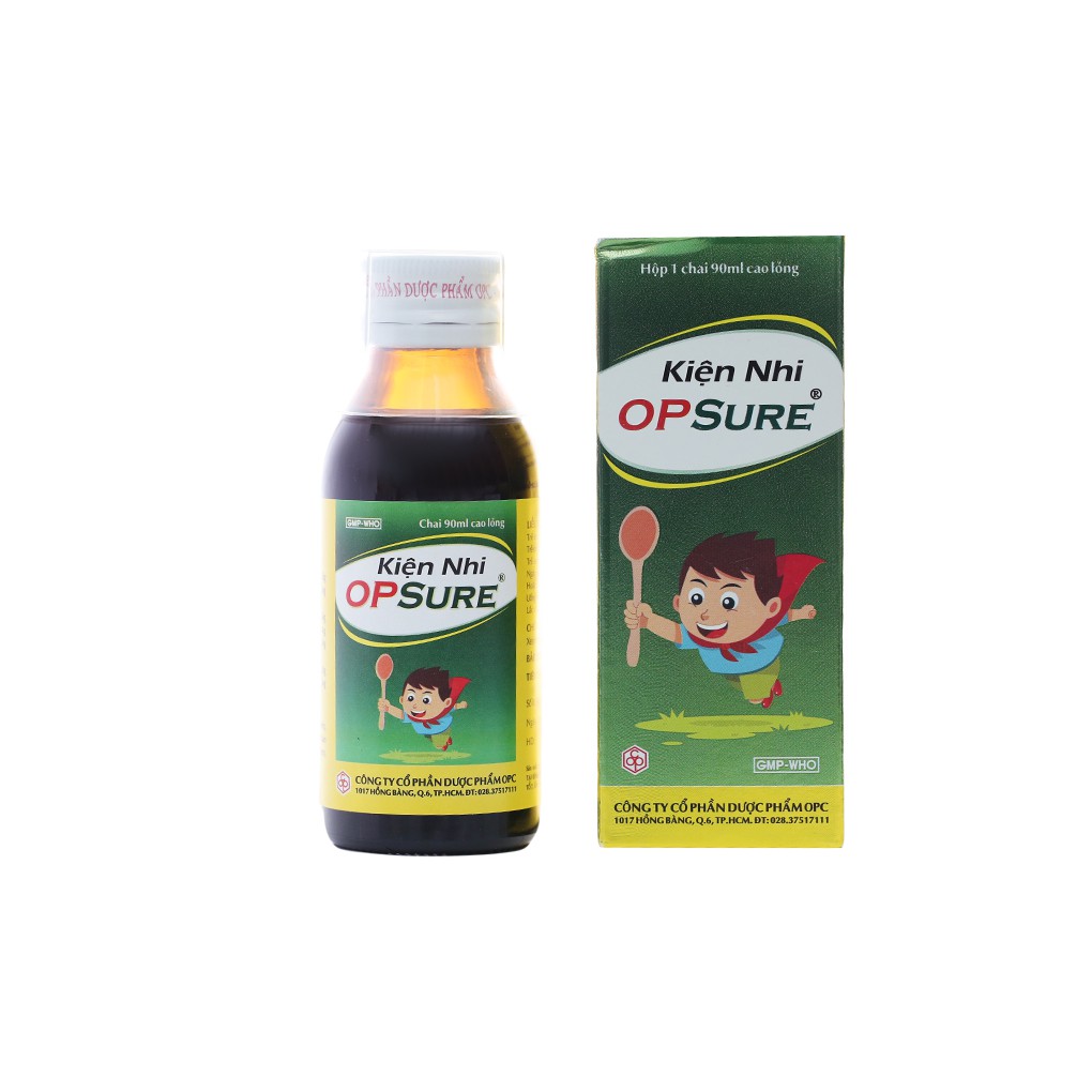 Siro KIỆN NHI OPSURE 90ml dược phẩm OPC siro cho trẻ biếng ăn, chán ăn, tự ra mồ hôi, mồ hôi trôm, đại tiện không đều | Thế Giới Skin Care