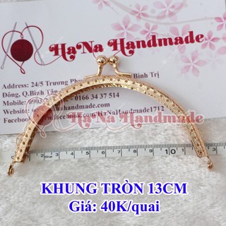 Khung Tròn Vàng (8.5cm, 10.5cm & 12.5cm)