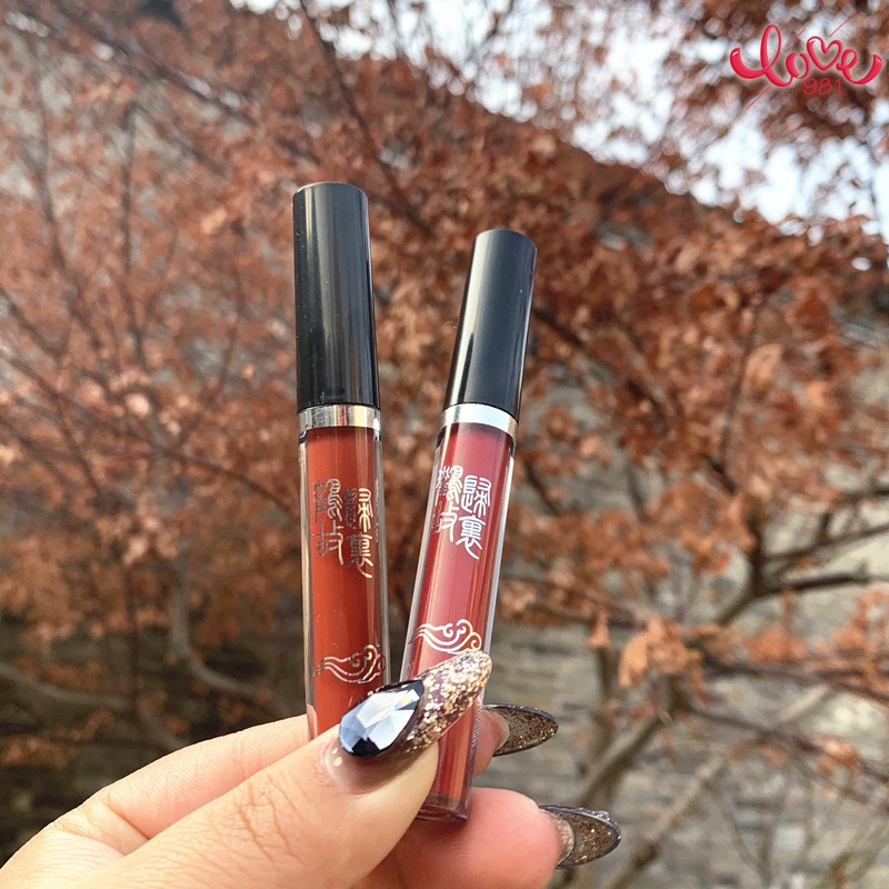 [Hàng mới về] Set 5 Thỏi Son Kem Màu Lì In Hình Chim Hồng Hạc Phong Cách Trung Hoa Thích Hợp Cho Sinh Viên | BigBuy360 - bigbuy360.vn