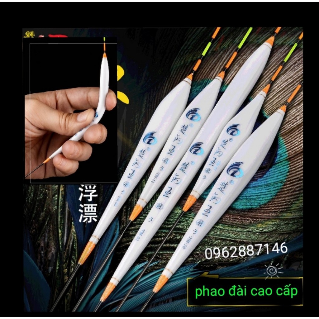 phao câu đài phao lông công cao cấp