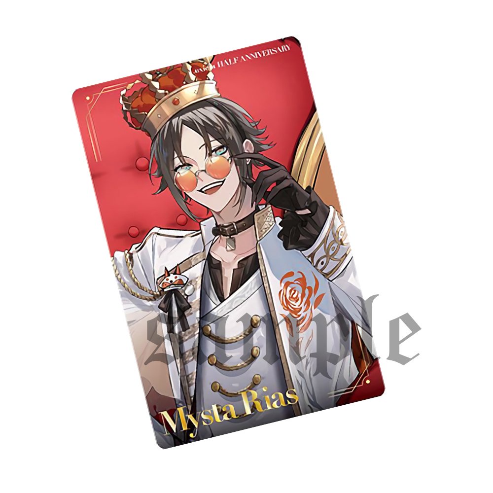 Ảnh card bo góc in hình LUXIEM Vtuber thẻ bo viền 5*8cm anime chibi sưu tầm 1 tấm