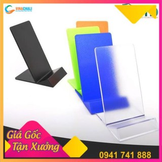Kệ Điện Thoại Mica Đơn Chiếc- Màu trong suốt