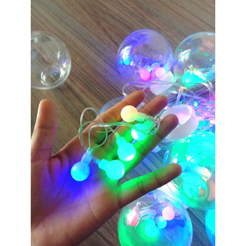 Dây đèn trang trí banh tròn 5 mét (138)