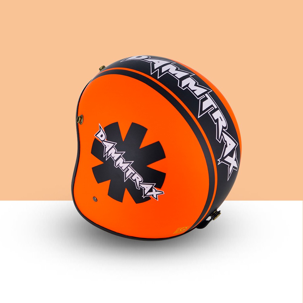 Mũ Bảo Hiểm 3/4 Tem Hươu Cao Cổ - ASA HELMETS