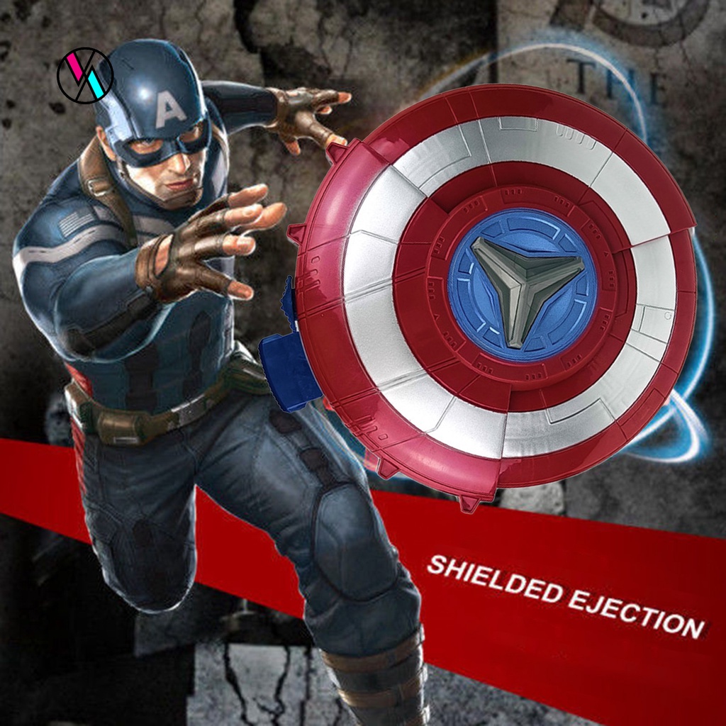 Đồ chơi tấm khiên chắn sáng tạo hình Captain America dễ thương cho bé | WebRaoVat - webraovat.net.vn