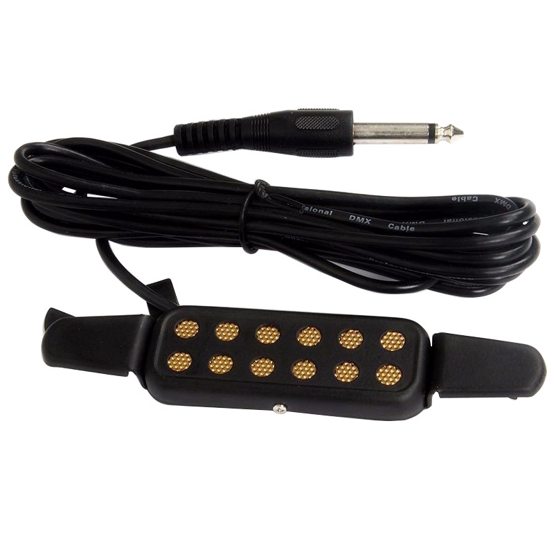 Chuyên nghiệp cổ điển Acoustic Guitar Pickup dò Amplifier Guitar Pickup Sound Lỗ Nhạc cụ Pickup