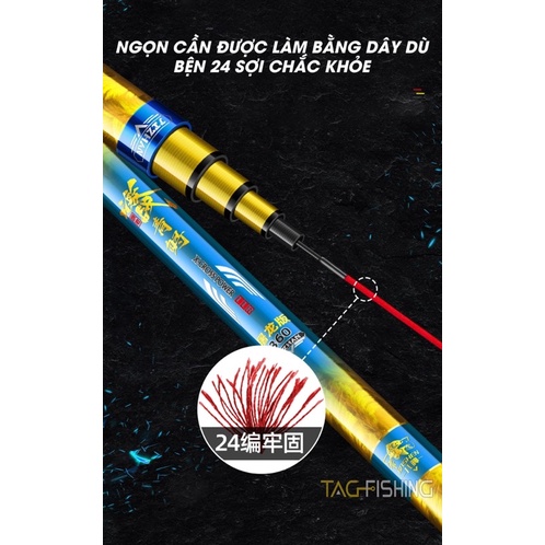 Cần Câu Đài GUIDE Phục Long 6H 19i - Chính Hãng