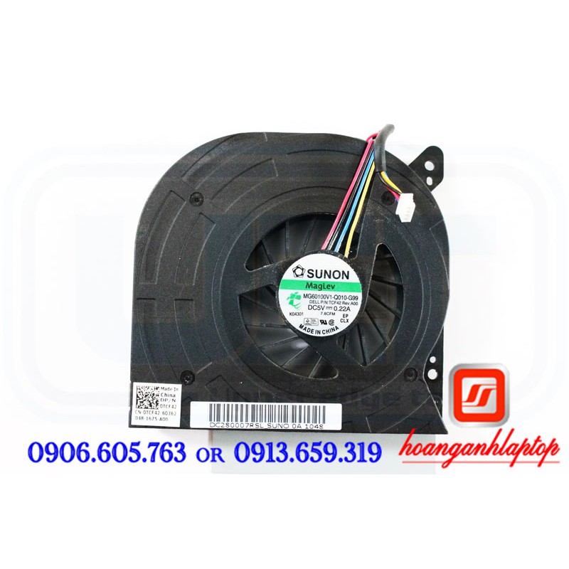 QUẠT TẢN NHIỆT CPU Laptop dell latitude e6510 cpu cooling fan
