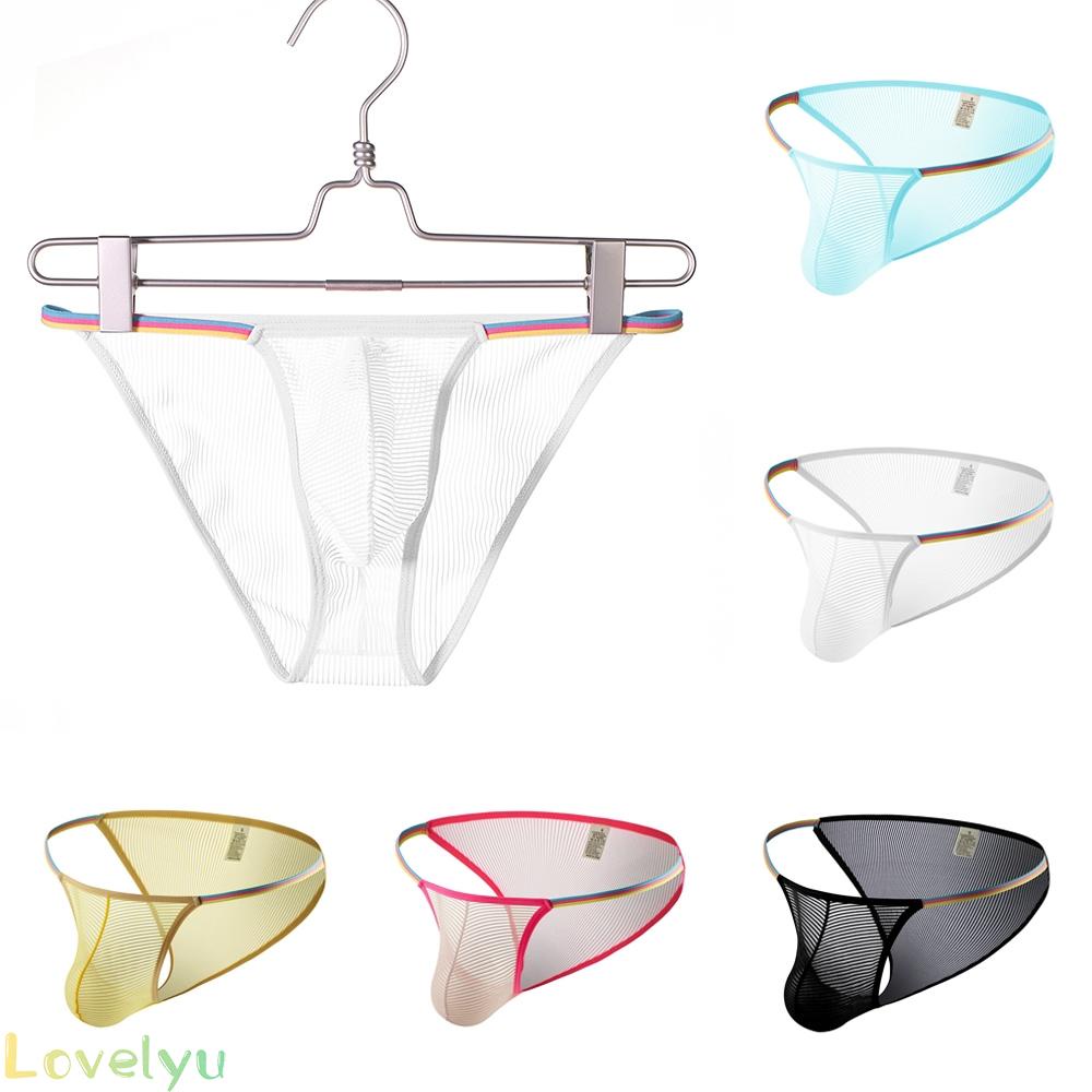 &lt;READY STOCK&gt;Men Sexy Briefs Breathable Underwear Underpants Bulge Pouch Shorts/Panties100% brand new！