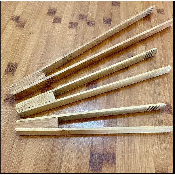 Kẹp tre BAMVINA gắp trà, gắp chiên xào tiện dụng 40cm