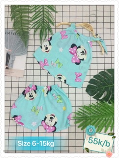 Bộ lanh yếm bé gái